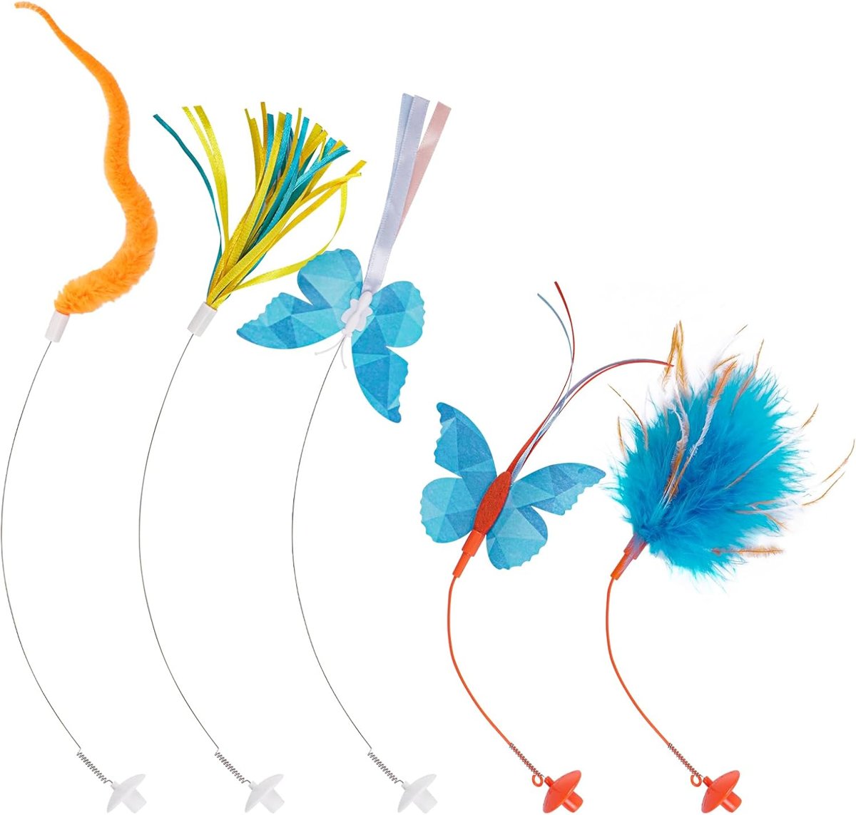 Butterfly & Crystal Ball Refills (5-Piece)