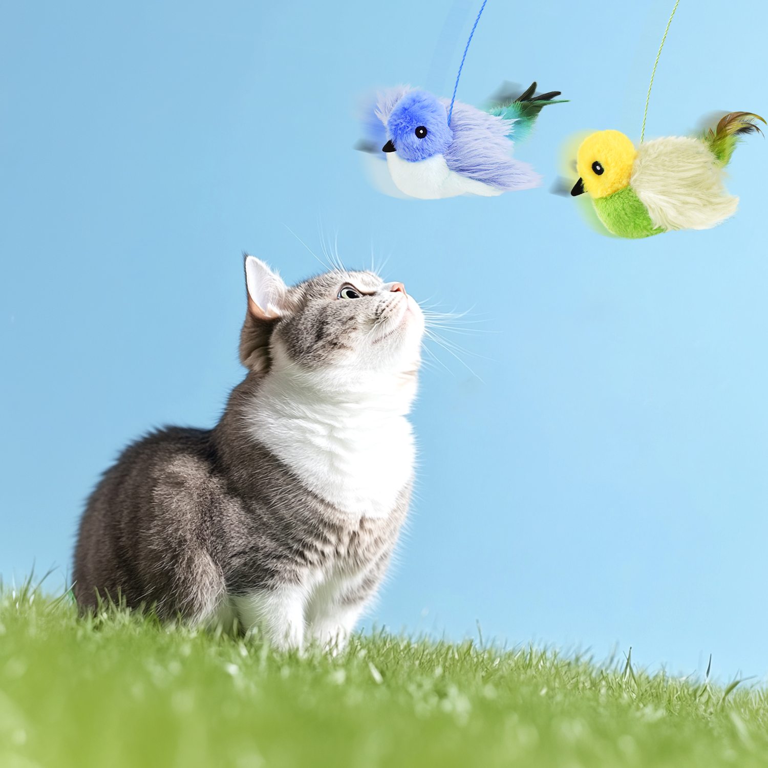 Flapping Birds, Lizards & Catnip Plush